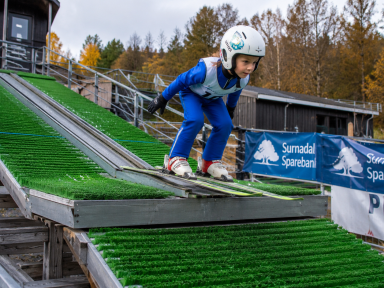 Sportovní gymnastika v tělocvičně